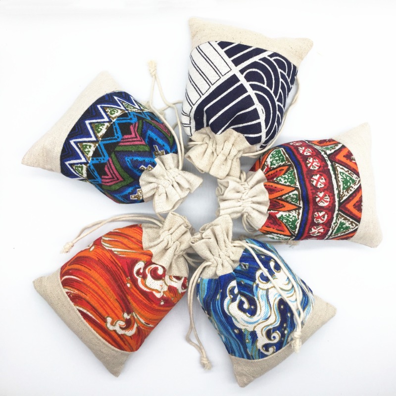 Ethnic Style Drawstring Bag Je - Travel Cable Organizer avis et prix