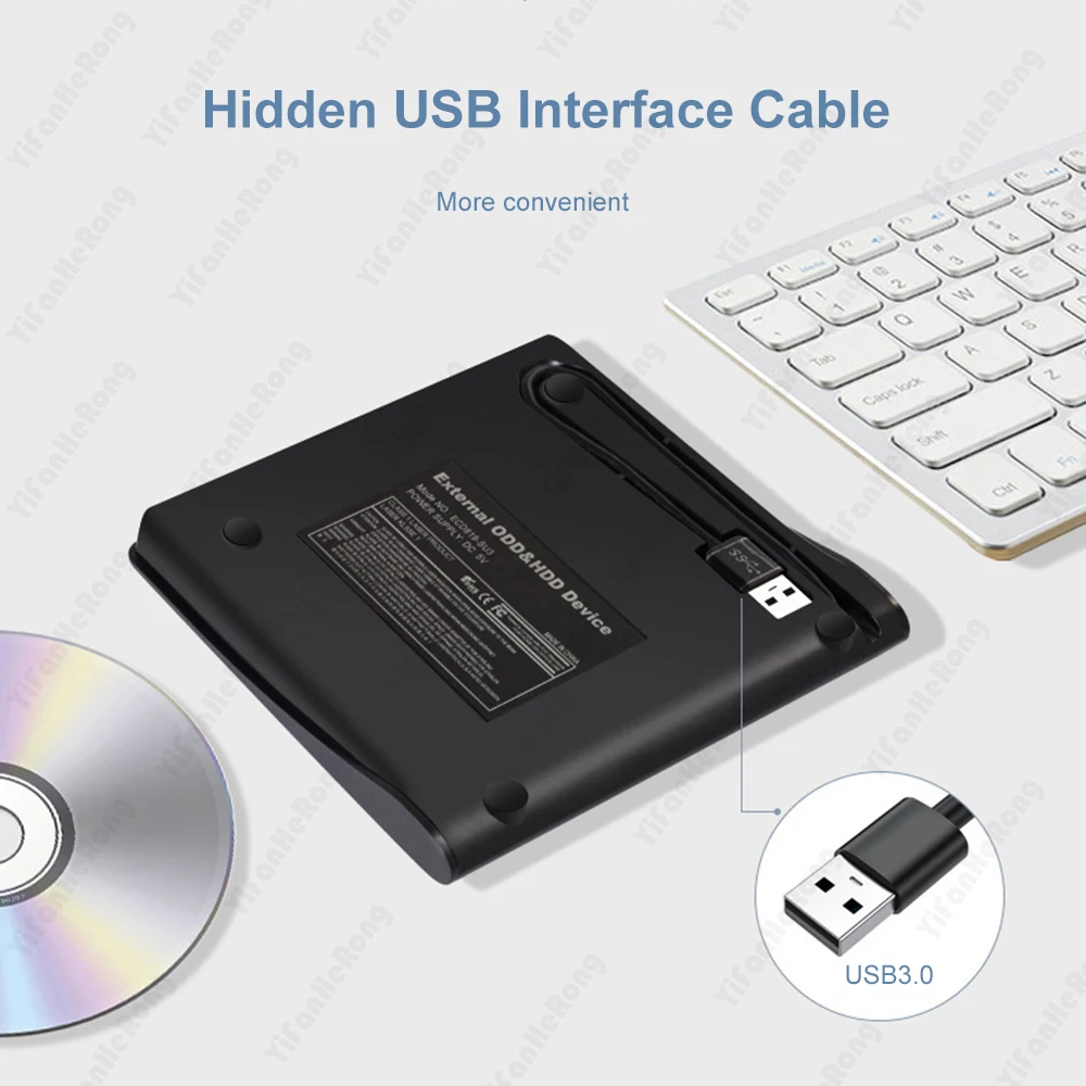 9.5mm/12.7mm USB 3.0 + Type-C  - Portable Ssd Enclosure avis et prix