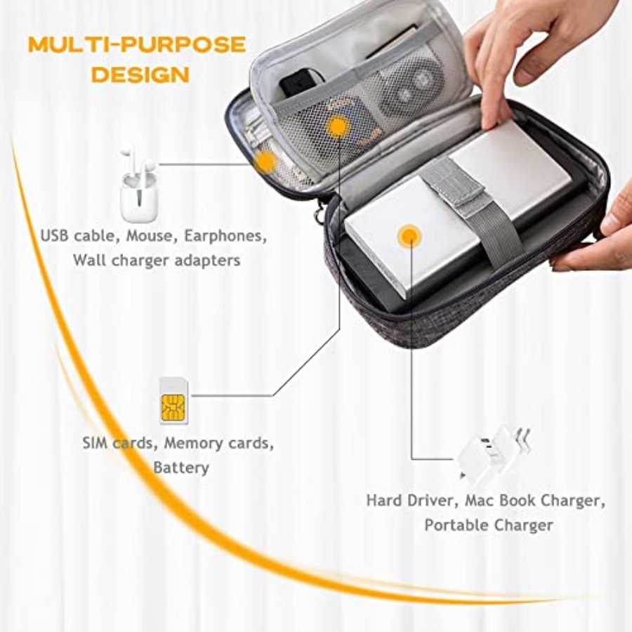 Electronic Organizer Bag Cable - Travel Cable Organizer avis et prix