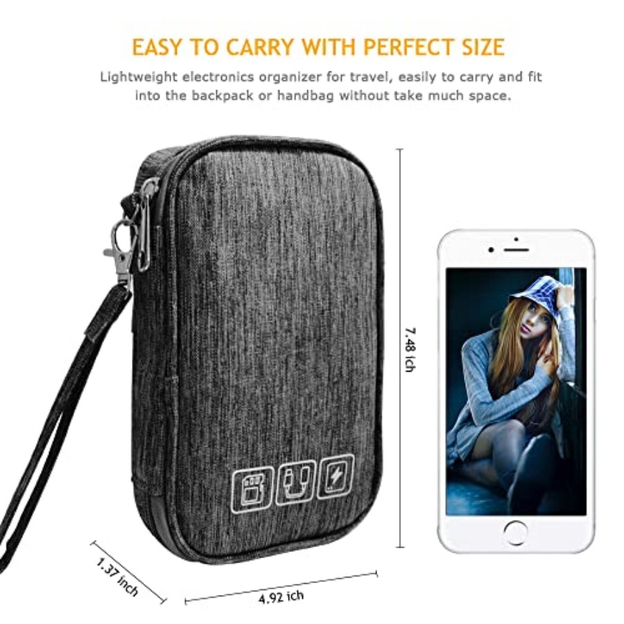 Electronic Organizer Bag Cable - Travel Cable Organizer avis et prix