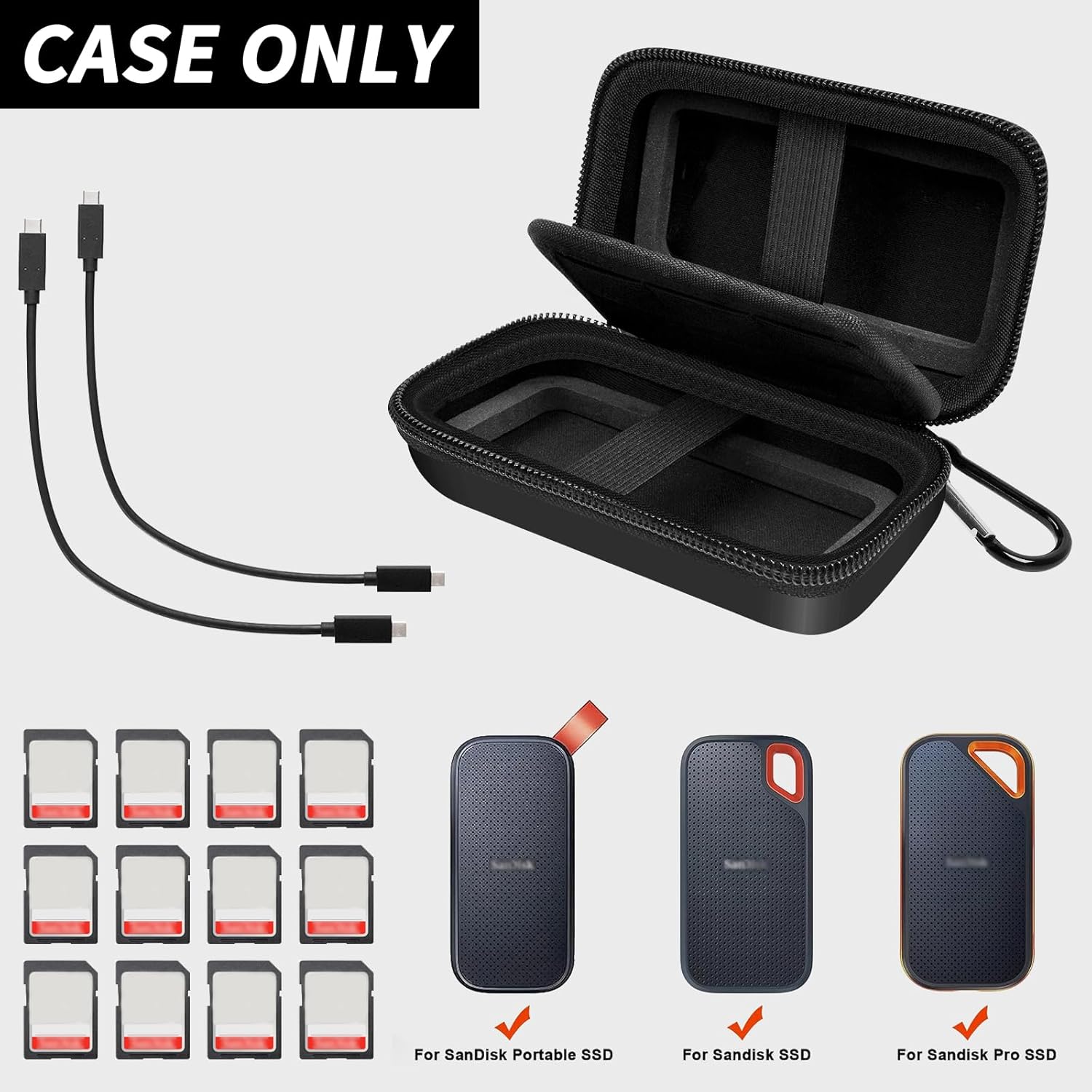 (CASE ONLY)Case Compatible wit - Portable Ssd Enclosure avis et prix
