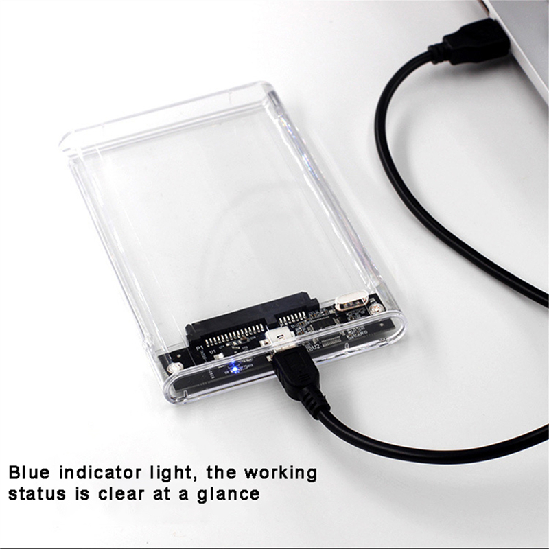 Transparent HDD Case HDD Enclo - Portable Ssd Enclosure avis et prix