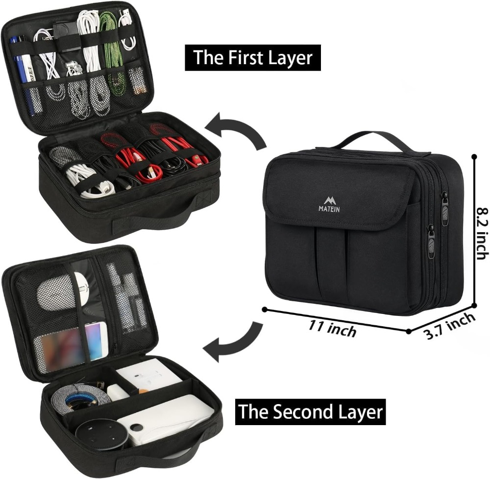 Waterproof Travel Electronic O - Travel Cable Organizer avis et prix