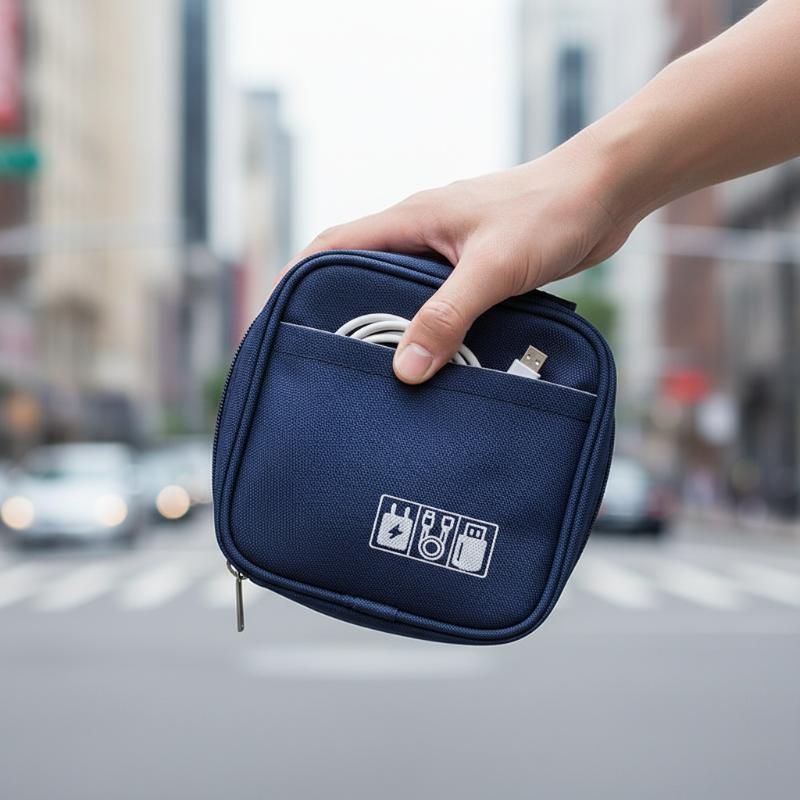 【Y】Waterproof Portable Cable O - Travel Cable Organizer avis et prix