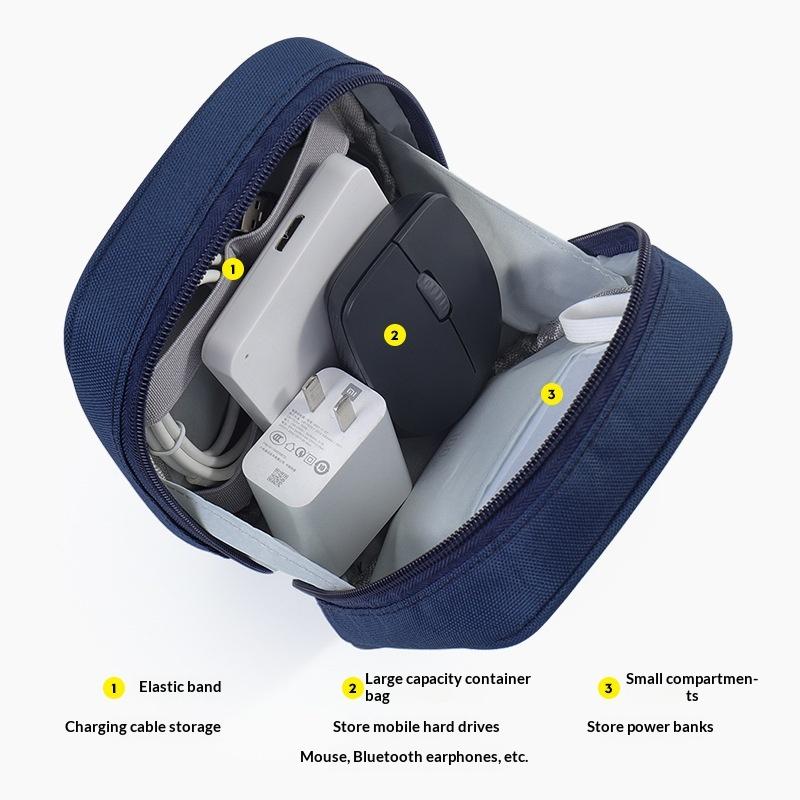 【Y】Waterproof Portable Cable O - Travel Cable Organizer avis et prix
