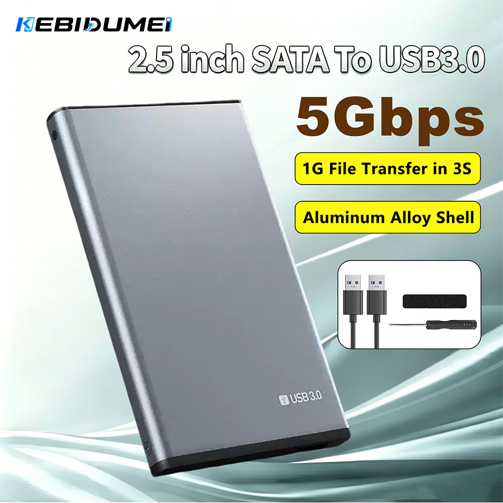Kebidumei 2.5 Inch HDD Enclosu - Portable Ssd Enclosure avis et prix