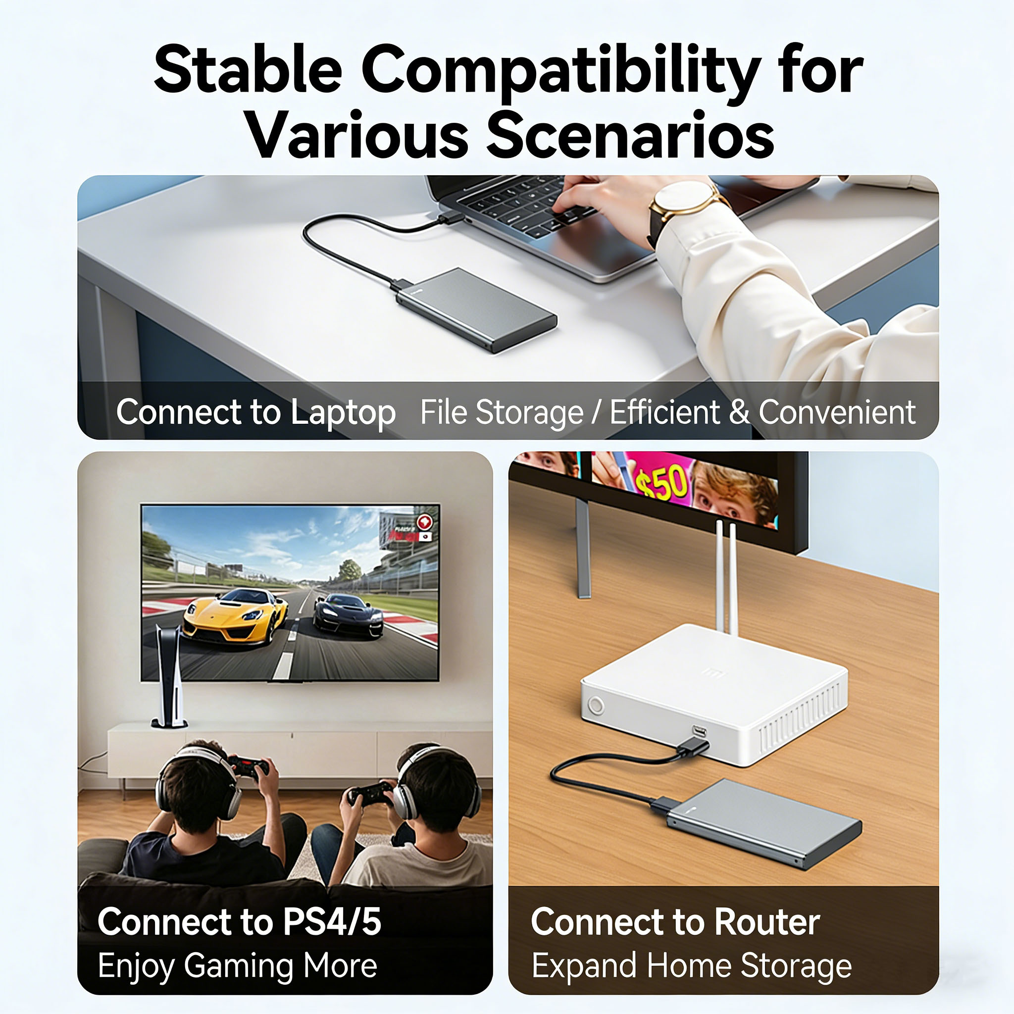 Kebidumei 2.5 Inch HDD Enclosu - Portable Ssd Enclosure avis et prix