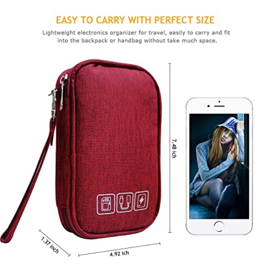 Electronic Organizer Bag Cable - Travel Cable Organizer avis et prix