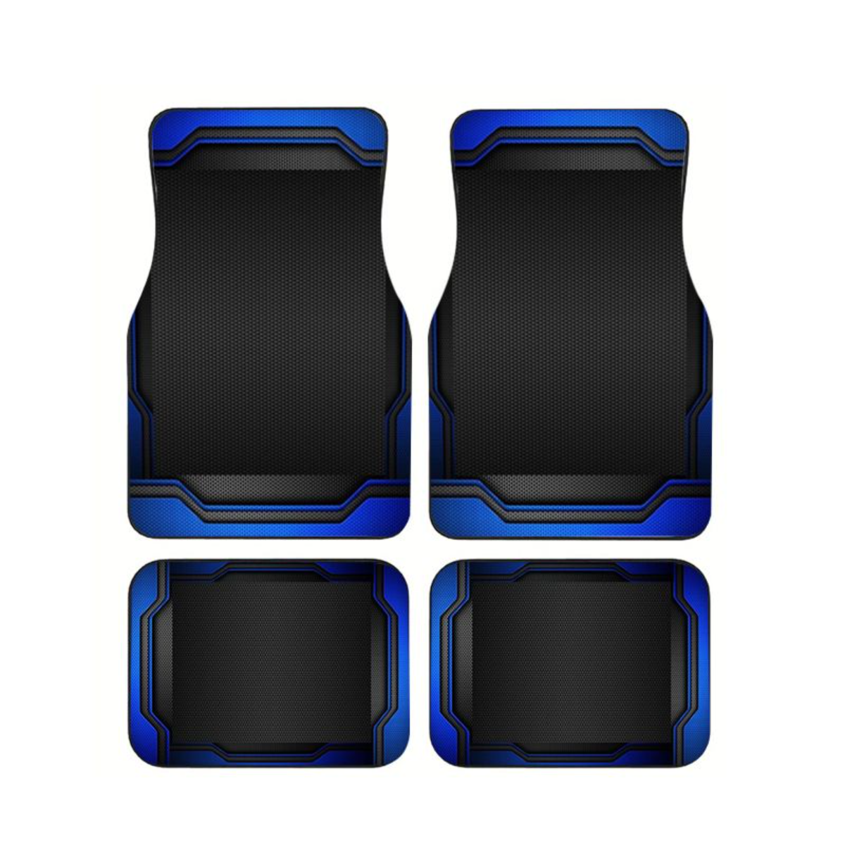 4pcs Blue Black Tech Geometric - Universal Tech Accessories avis et prix