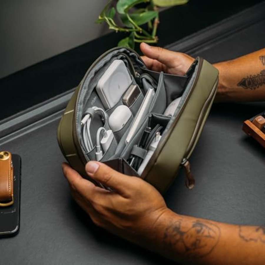 2-in-1 Tech Accessory Pouch wi - Travel Cable Organizer avis et prix