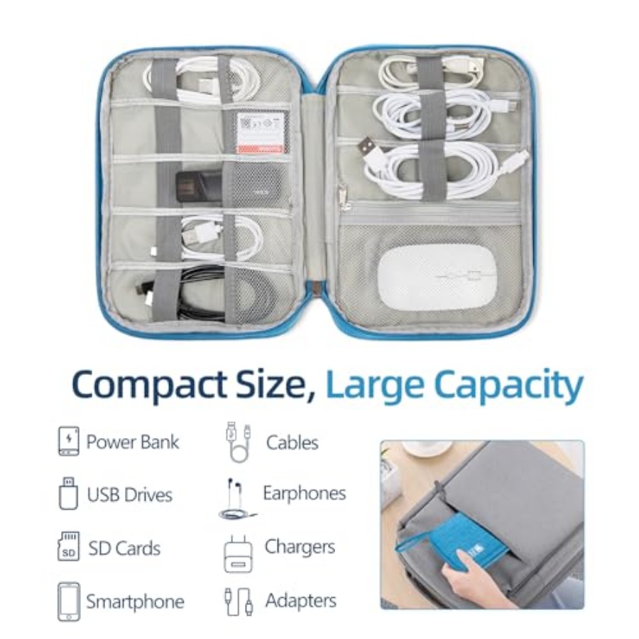 Electronics Organizer Travel C - Travel Cable Organizer avis et prix
