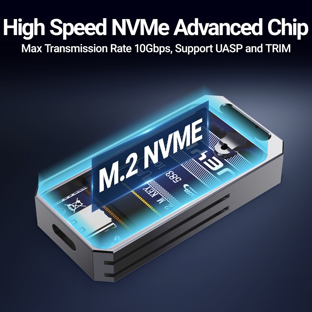 JEYI 2230 NVMe SSD Enclosure,  - Portable Ssd Enclosure avis et prix