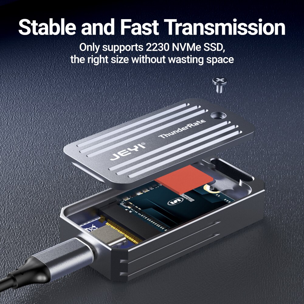 JEYI 2230 NVMe SSD Enclosure,  - Portable Ssd Enclosure avis et prix