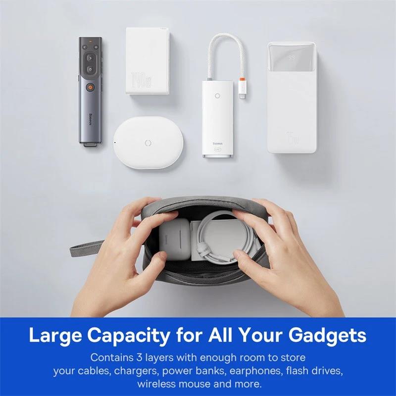 Portable Phone Waterproof Bag  - Travel Cable Organizer avis et prix