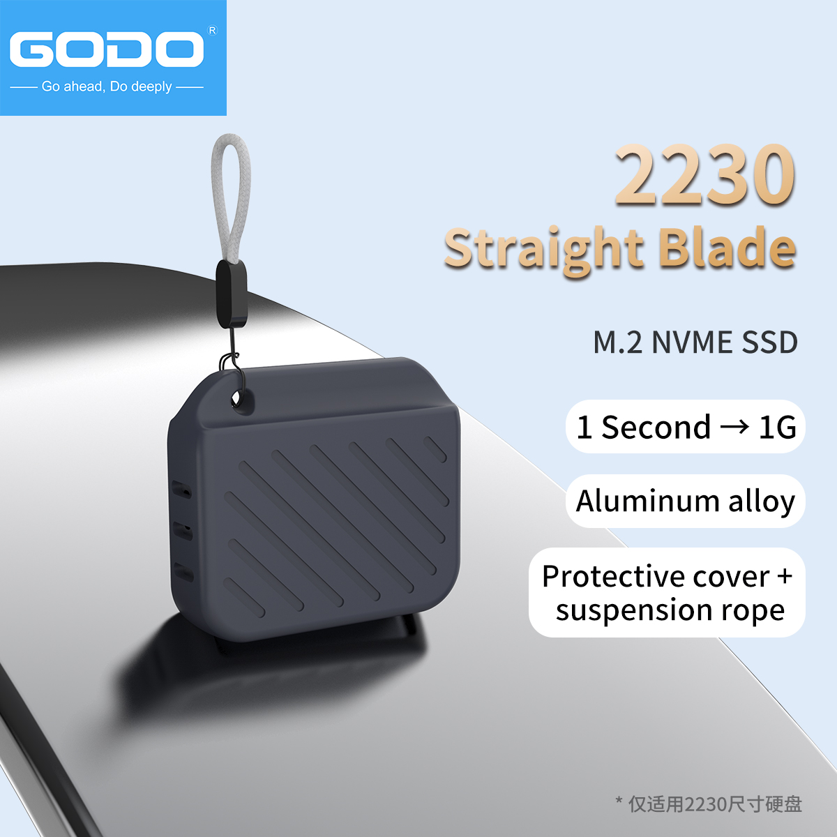 GODO 2230 Type-C Plug & Play M - Portable Ssd Enclosure avis et prix