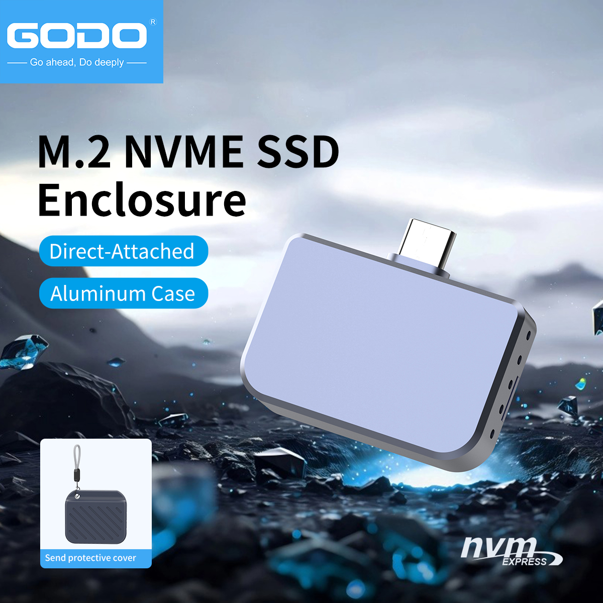 GODO 2230 Type-C Plug & Play M - Portable Ssd Enclosure avis et prix