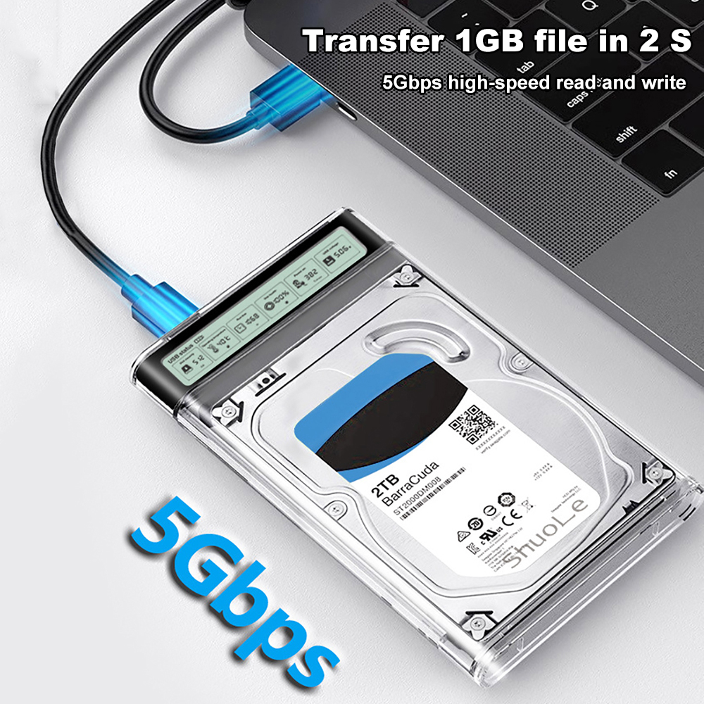 Kebidumei Smart Display HDD Ca - Portable Ssd Enclosure avis et prix